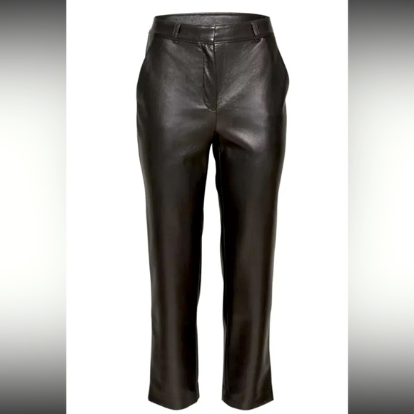 Aritzia Babaton Vegan Leather Command Pants - 10 - Picture 5 of 10